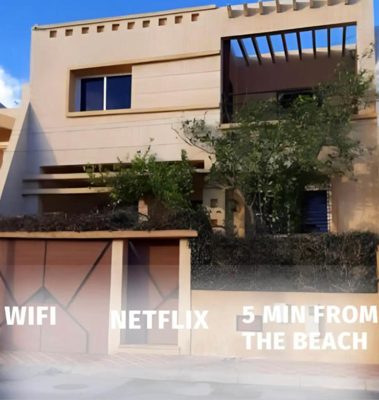 Villa Jaccuzi Face A L'Ocean - Agadir Beach City Exteriör bild